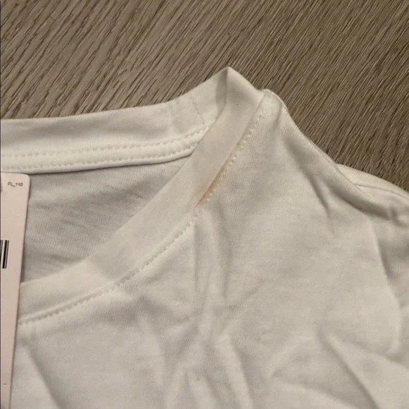 NWT Porridge Crew-Neck Metallic Twofer Mini Dress - Picture 5 of 5